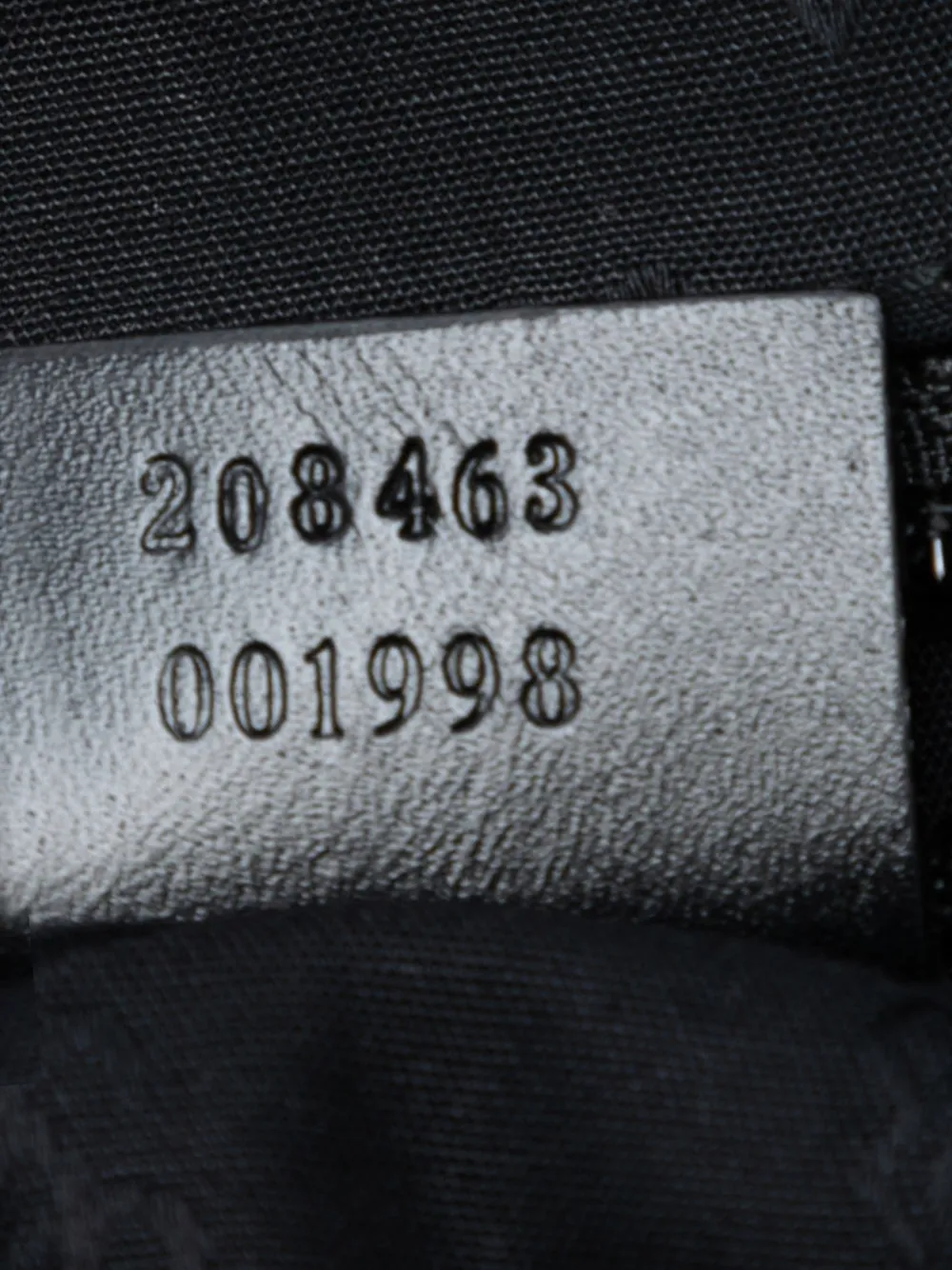 Pre-owned Gucci 2016-2025 Gg Imprime Business Bag In Black