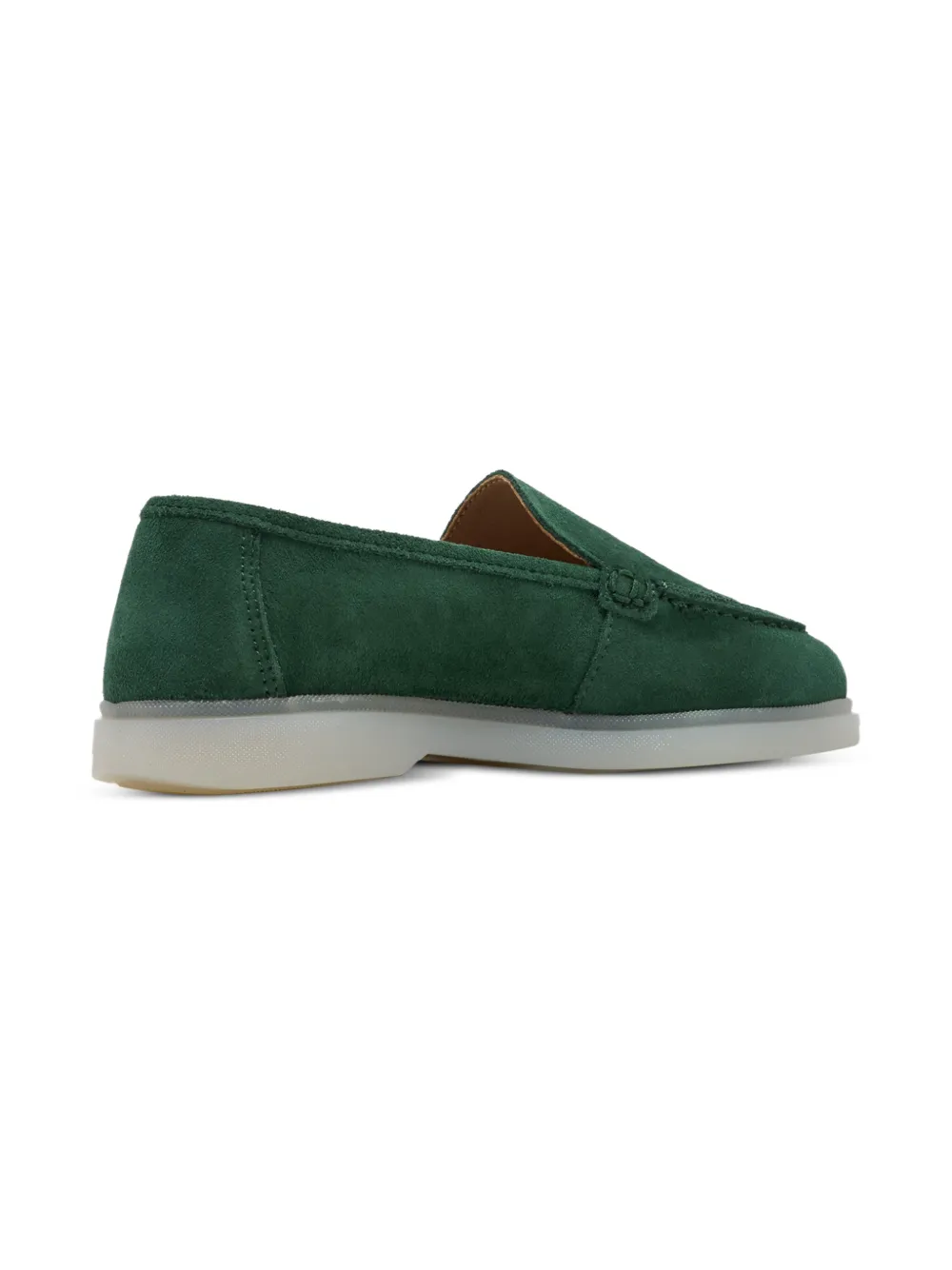 Forsa dune topstitched loafers - Groen