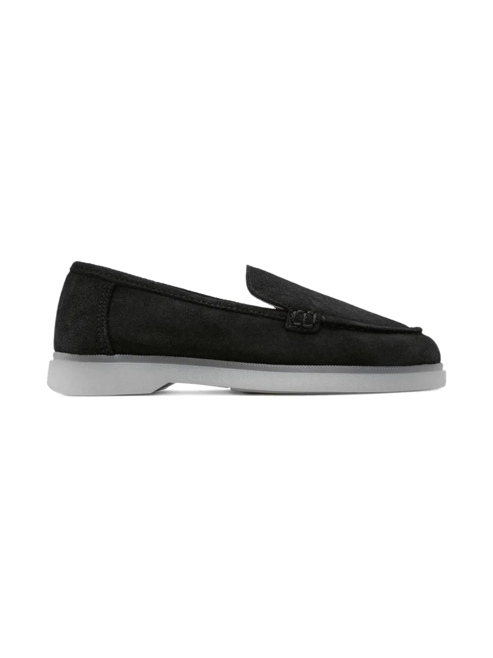 Forsa dune suede loafers Zwart