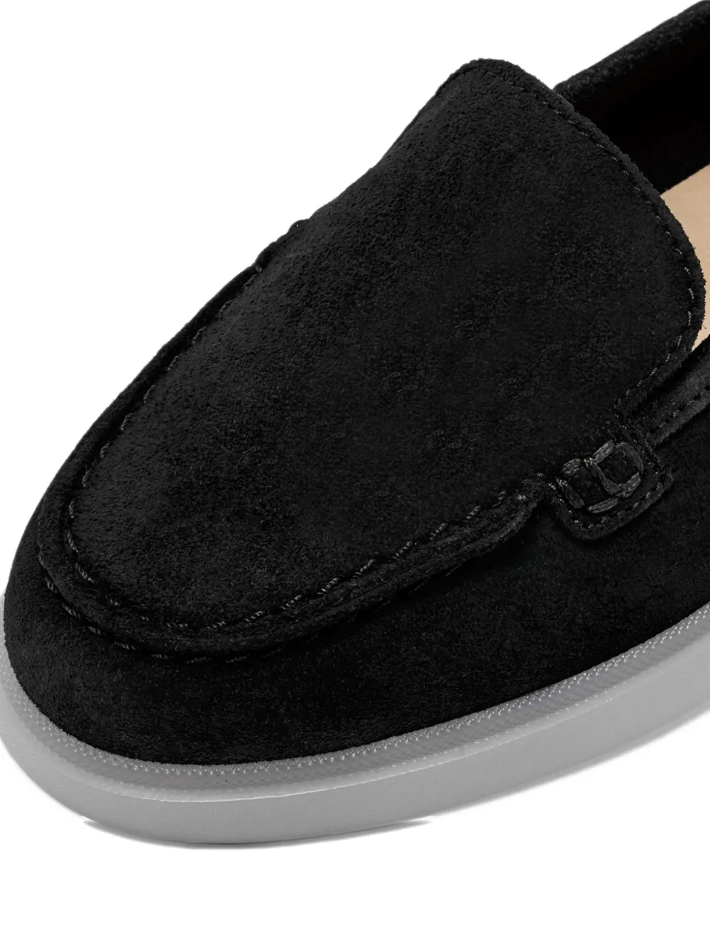 Forsa dune suede loafers Zwart