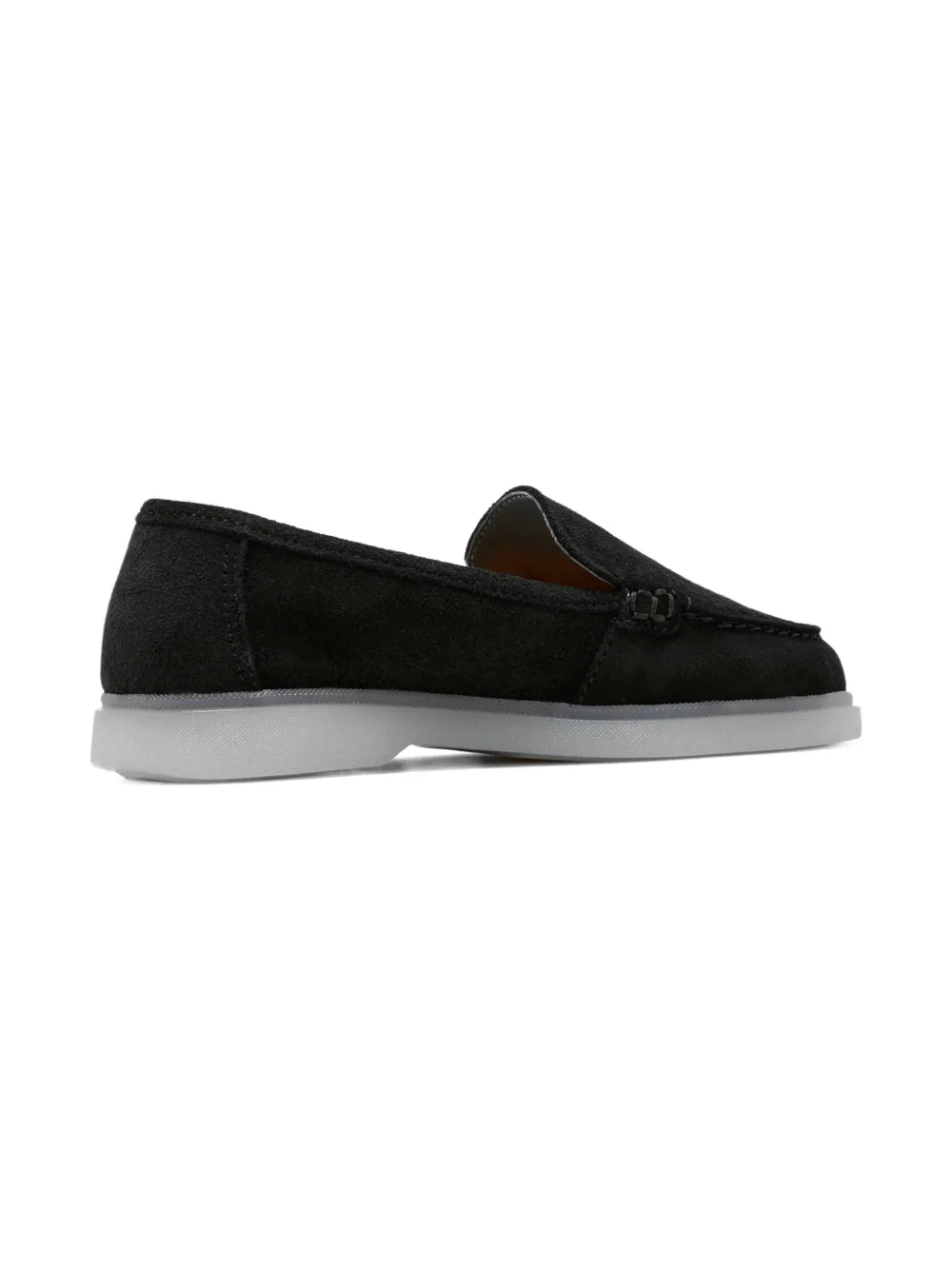 Forsa dune suede loafers Zwart