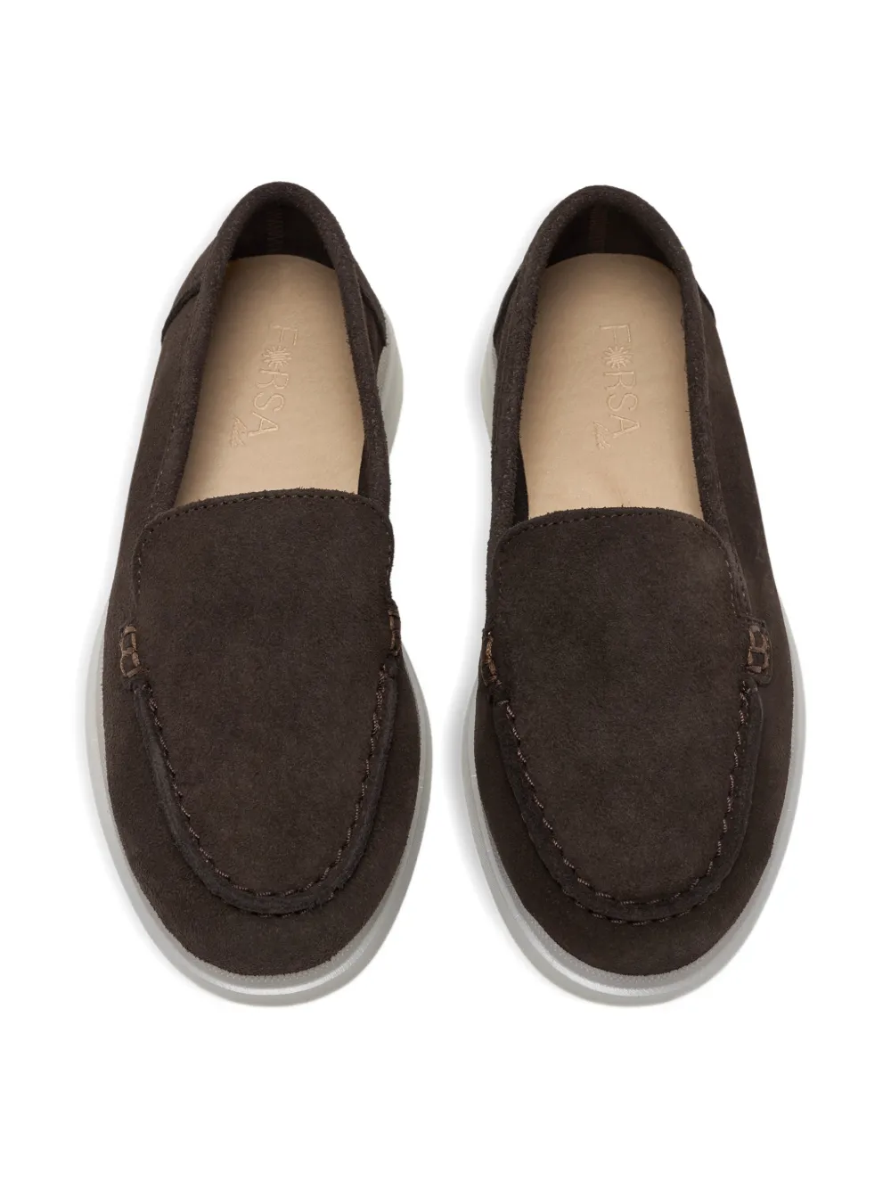 Forsa stitched loafers Bruin