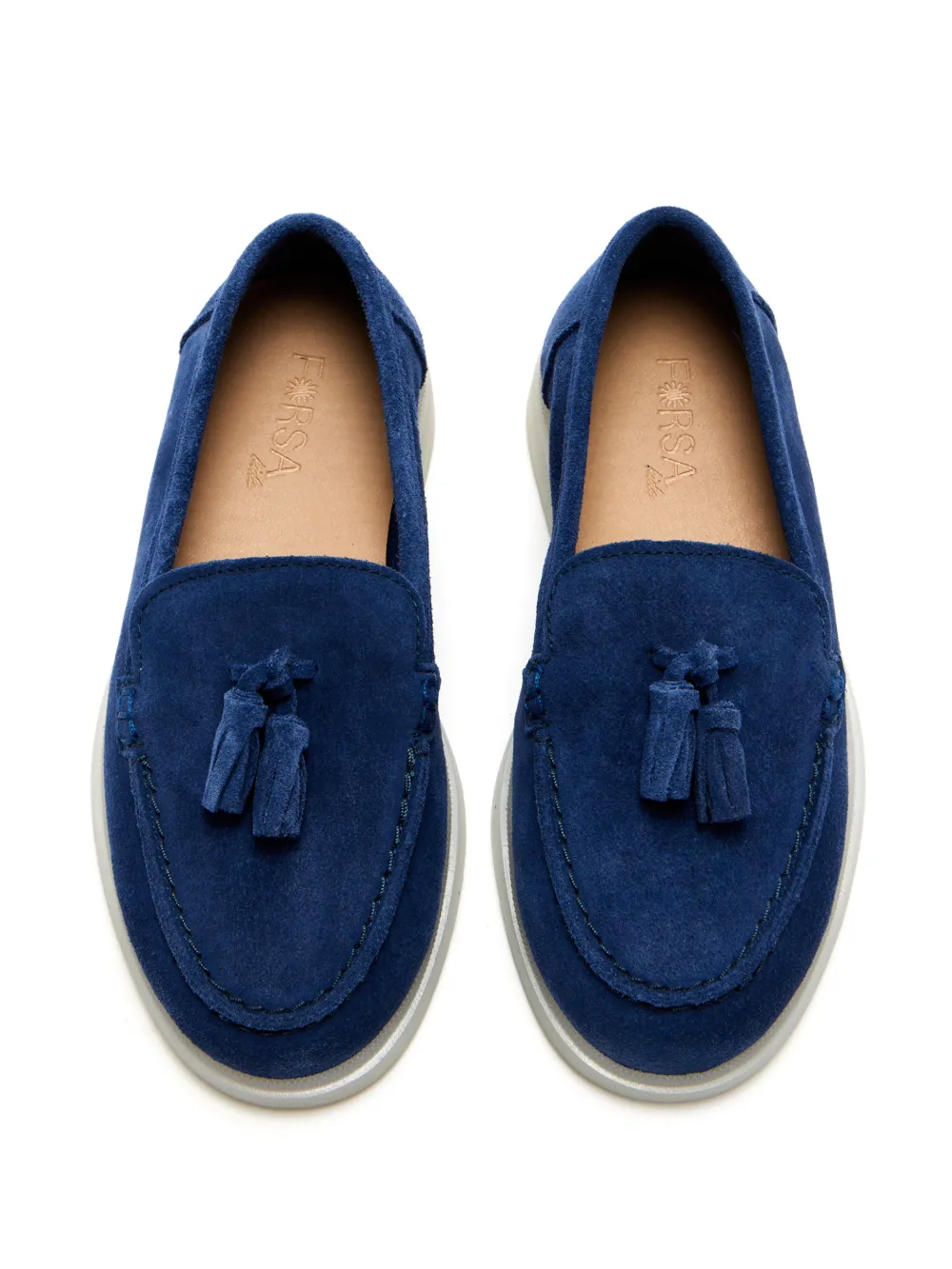 Forsa Loafers met kwastje Blauw