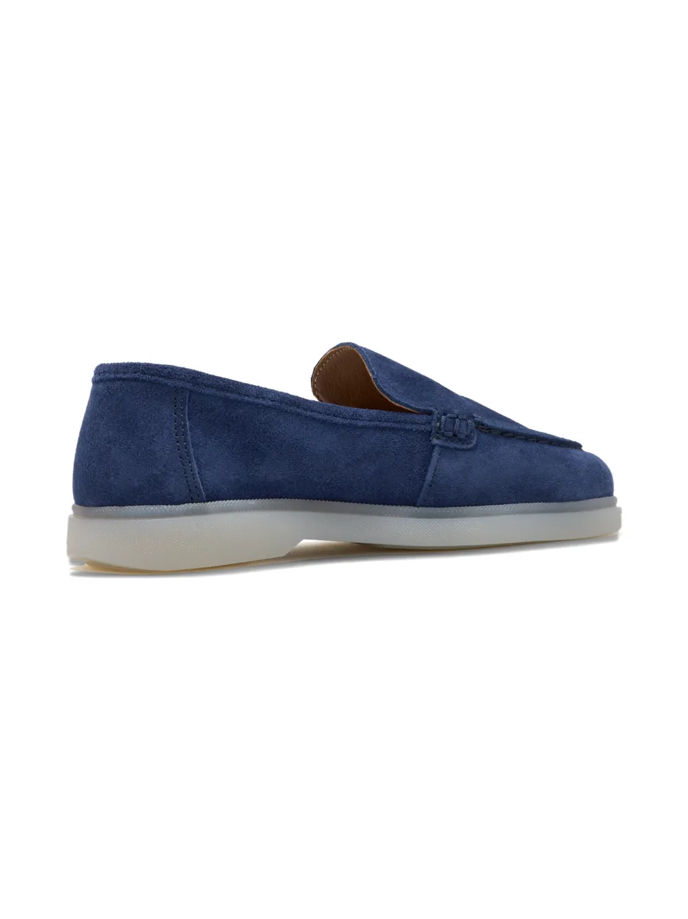 Forsa stitched dune loafers Blauw