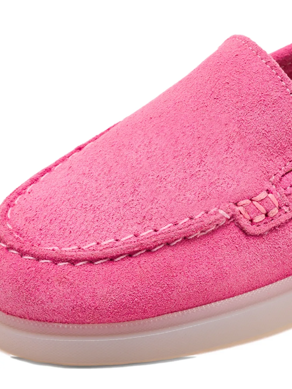 Forsa stitched dune loafers Roze