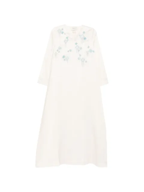 SHATHA ESSA sequin-embroidered maxi dress