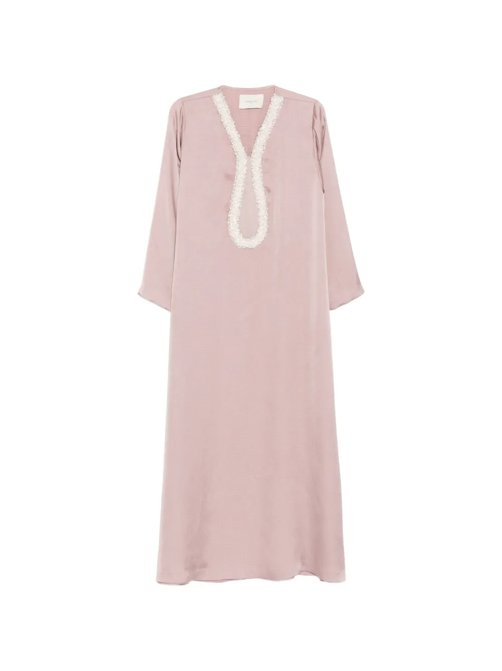 SHATHA ESSA Abito con dettaglio cut-out - Rosa