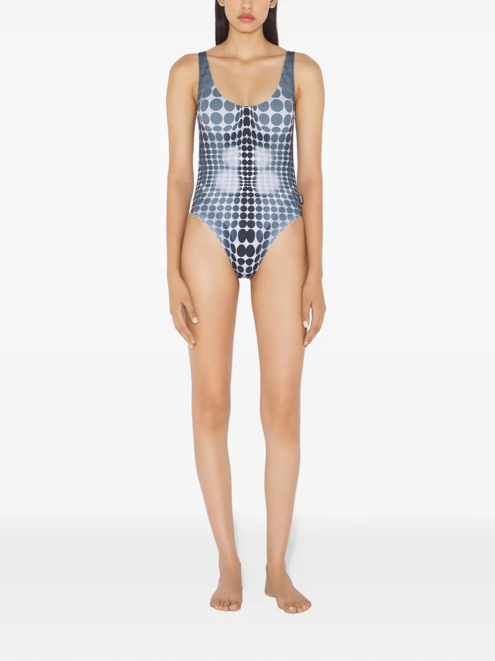 Jean Paul Gaultier printed-dots swimsuit | One-Pieces | Image 2