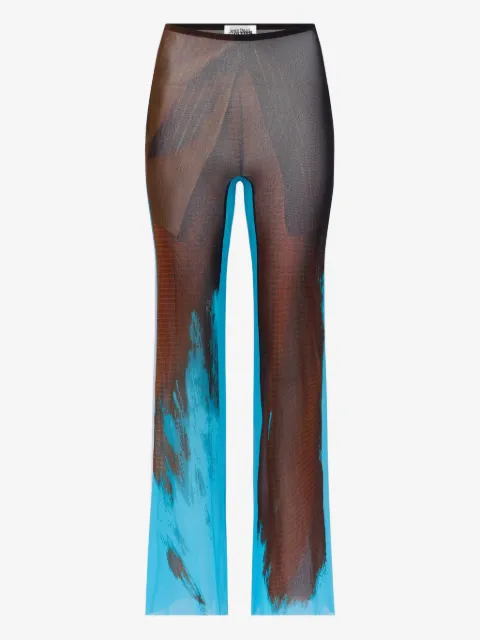 Jean Paul Gaultier Tennis elasticated-waist trousers
