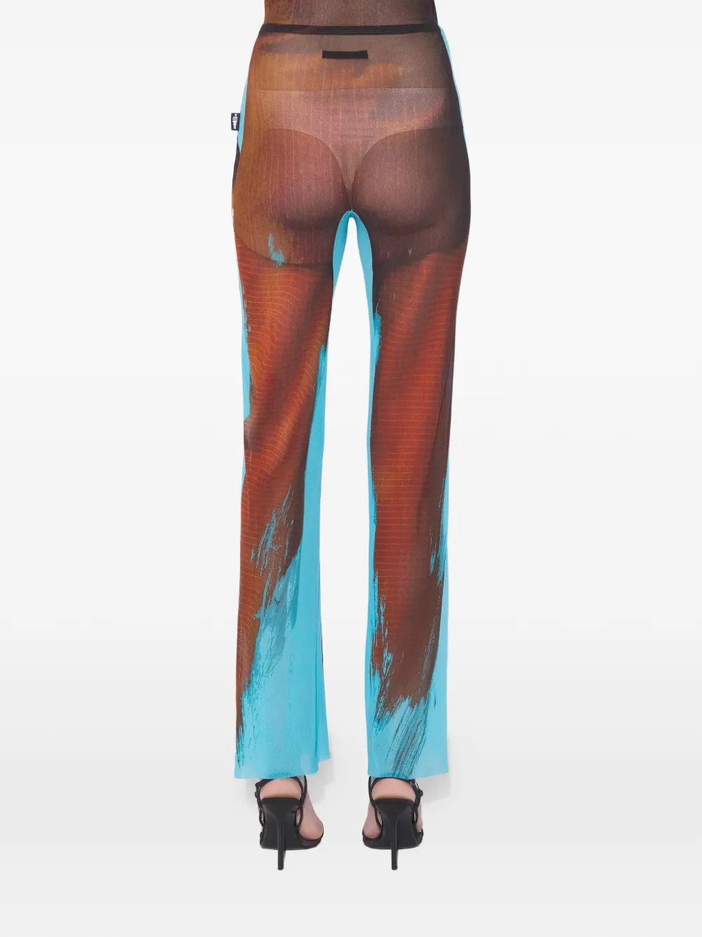 Jean Paul Gaultier Tennis broek met elastische taille Bruin