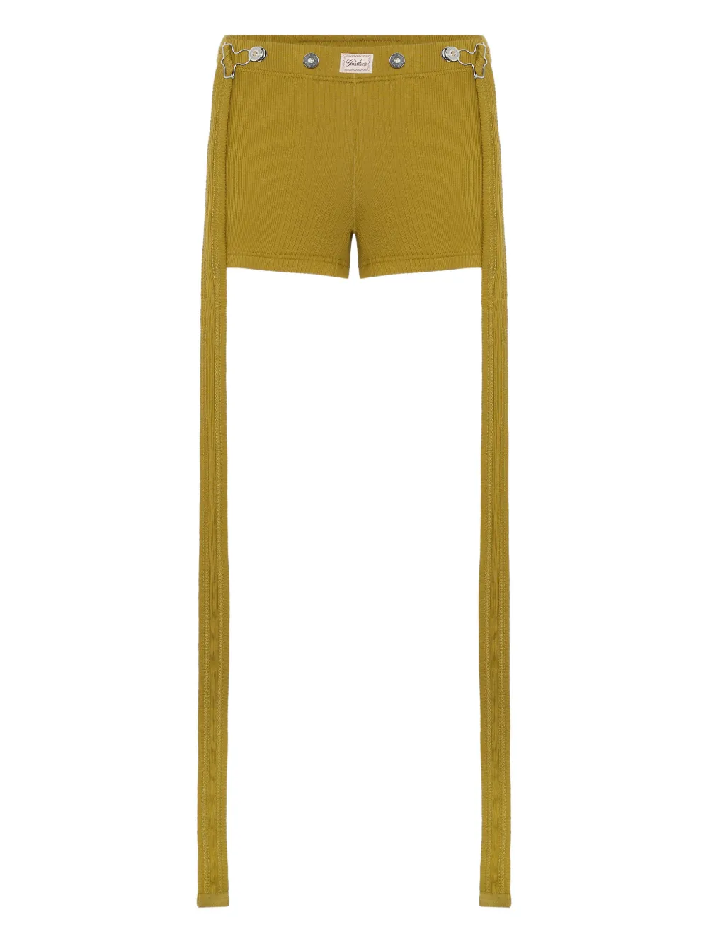 Jean Paul Gaultier Pantaloni con applicazione - Giallo