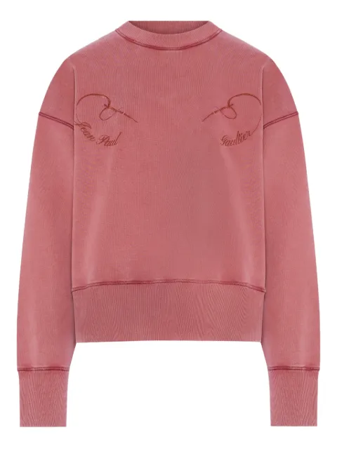 Jean Paul Gaultier embroidered sweatshirt