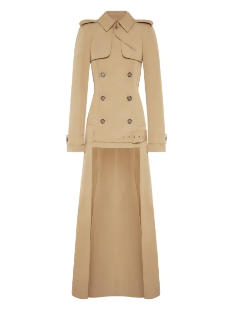 Jean Paul Gaultier buttoned belted trench coat