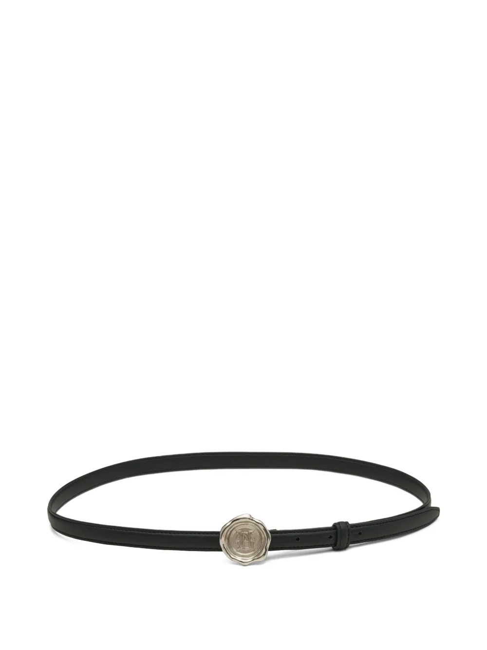 Jean Paul Gaultier Wax Seal Belt In Black