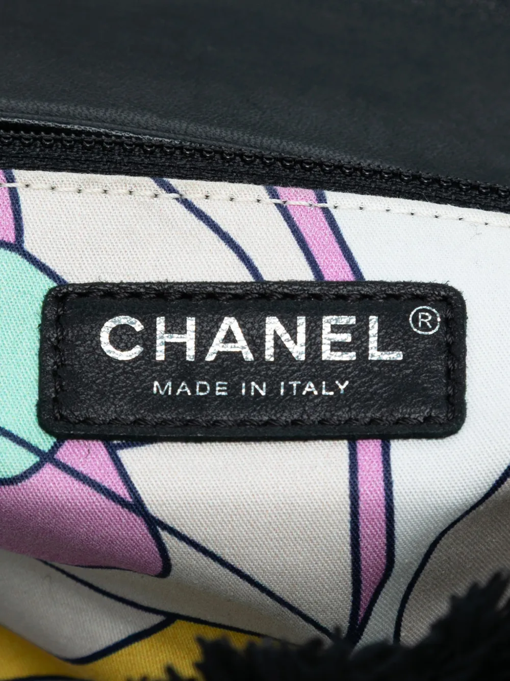 CHANEL Pre-owned 2019 Jumbo Quilted Shearling Single Flap Shoulder Bag In Black