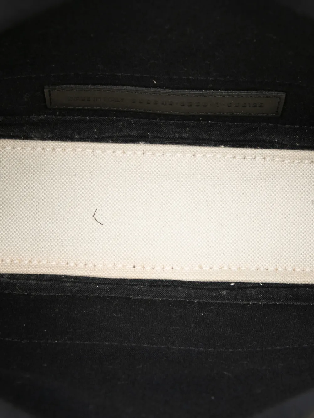 Pre-owned Balenciaga 2021 Canvas Navy Cabas Xs Satchel In White