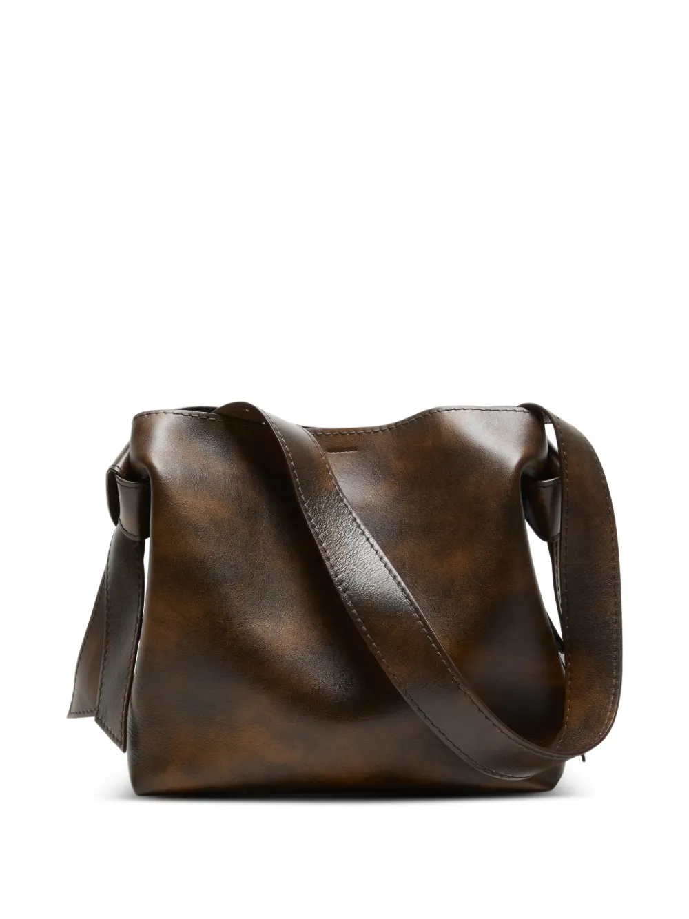  Acne Studios Mini Musubi Shoulder Bag - Brown 