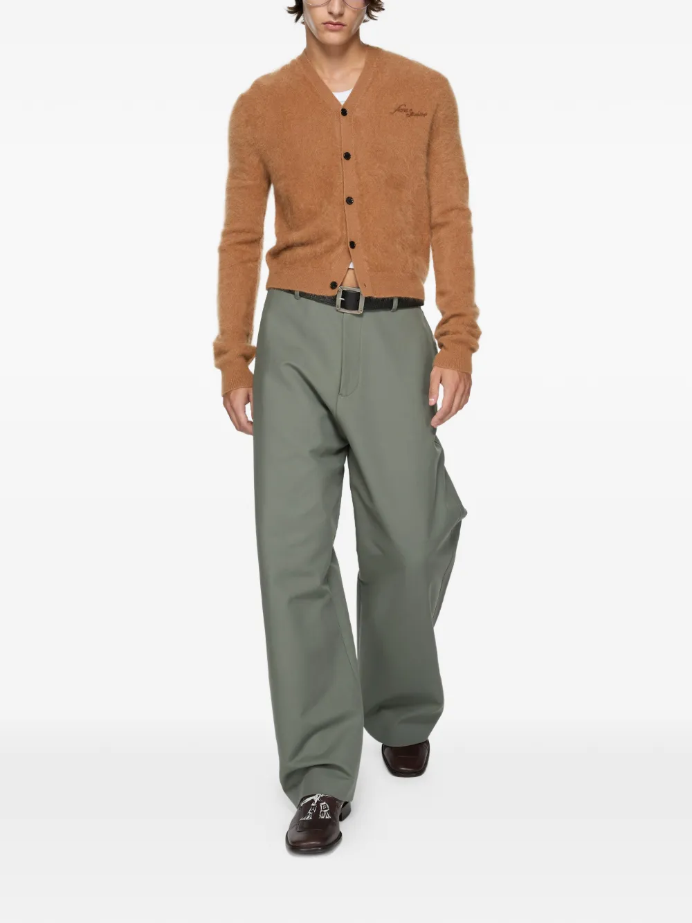 Acne Studios patch trousers - Grijs