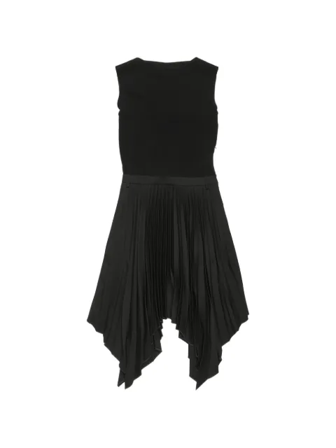 Acne Studios pleated asymmetrical-hem midi dress