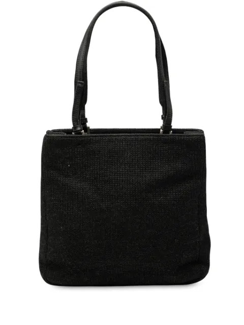 Prada Pre-Owned 2000-2013 Wool tote bag