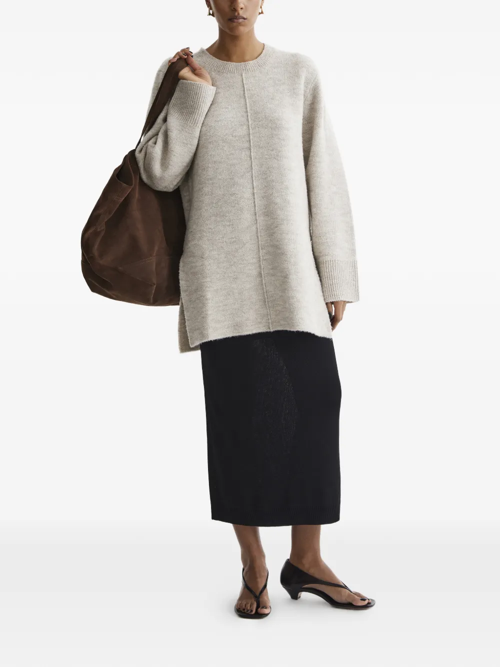  Aeron Nelli Crew Neck Sweater - Neutrals 
