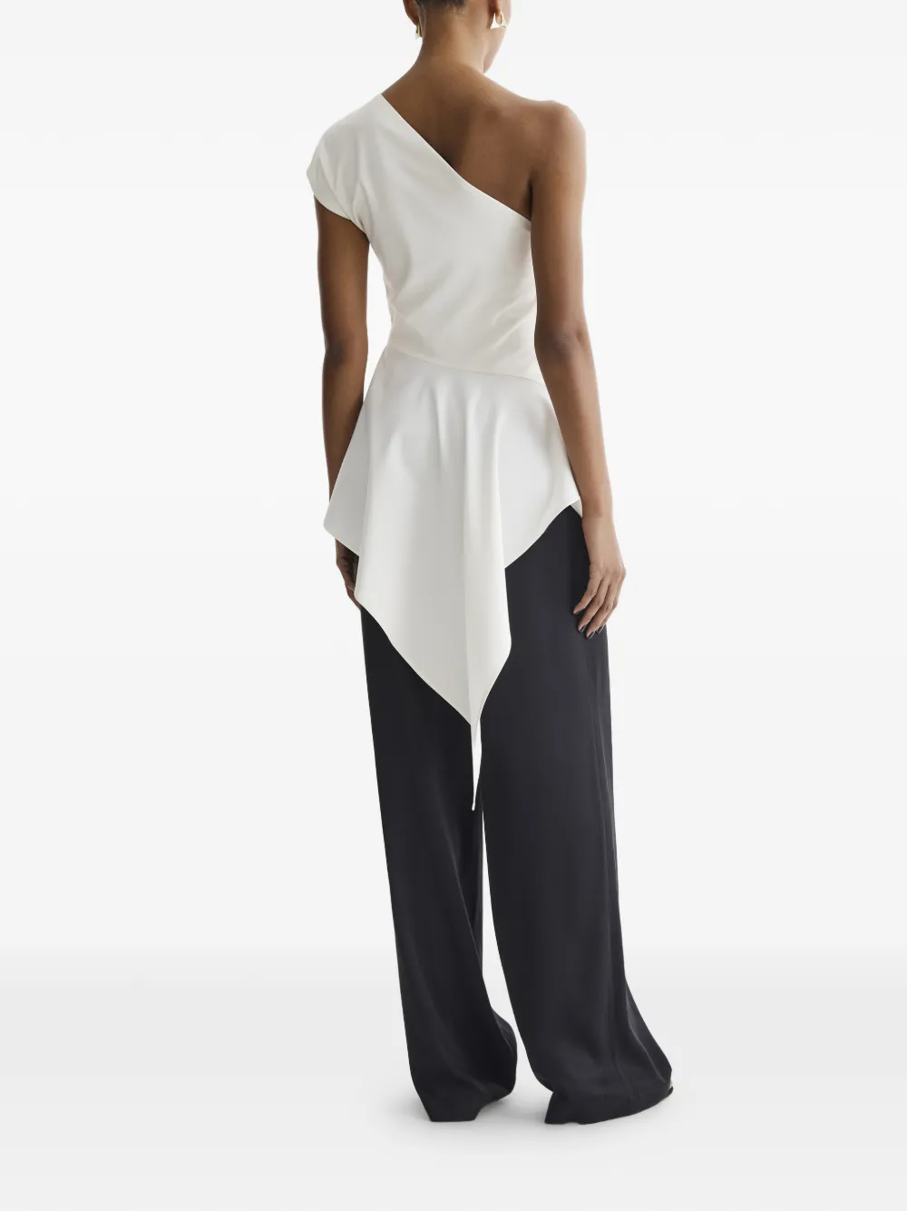 Dune One-Shoulder Drape Top