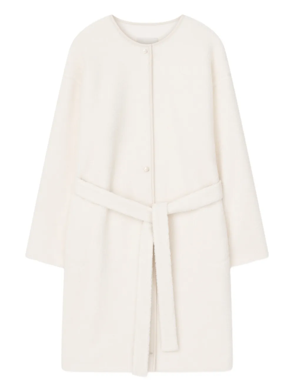 AERON Blizzard belted coat - Neutrals