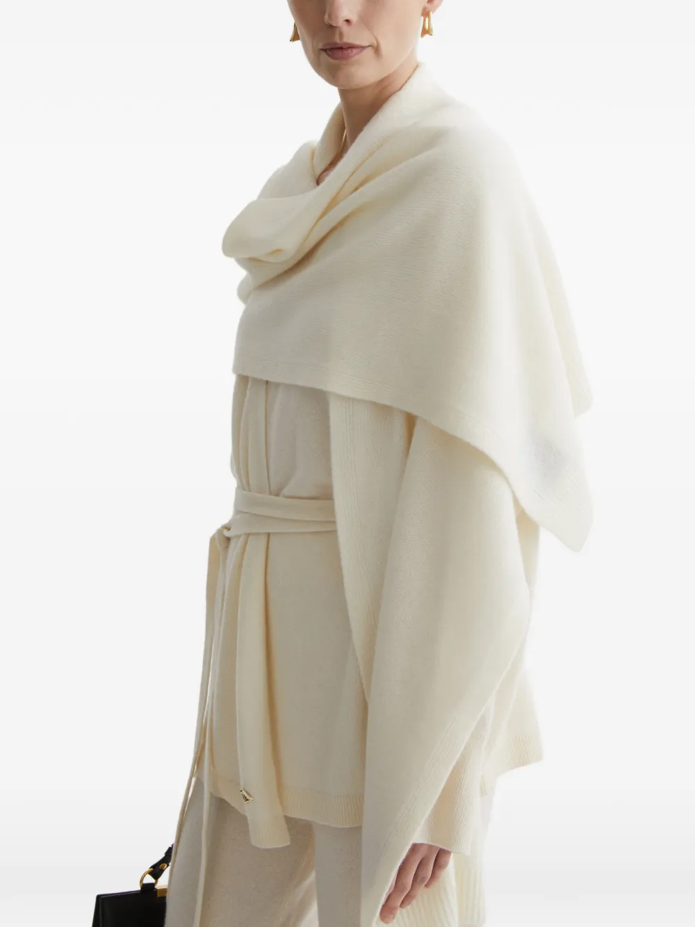 AERON Pleo gedrapeerde sjaal - Beige