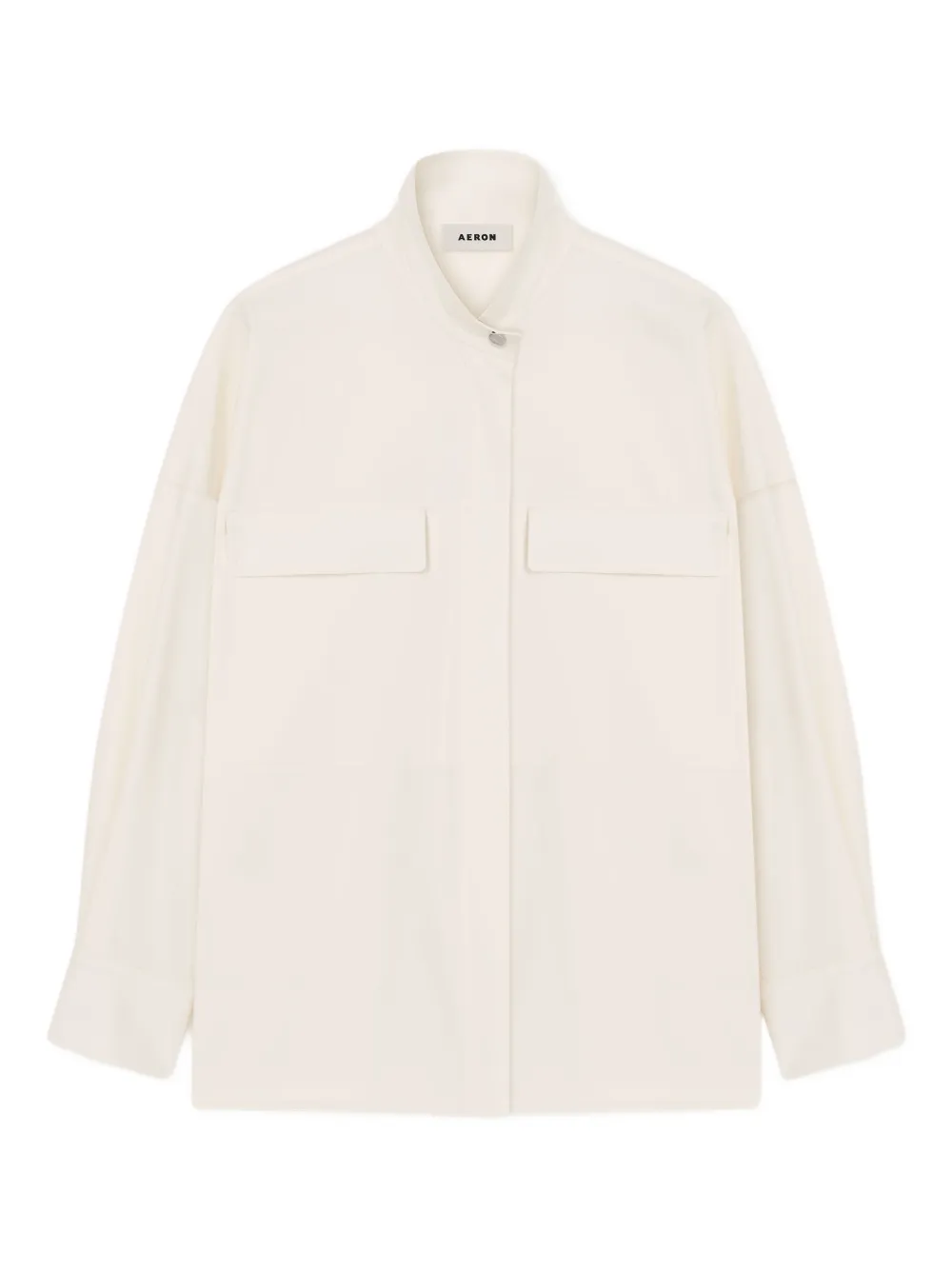 AERON Whisk chest-pockets top | Neutrals | Image 1