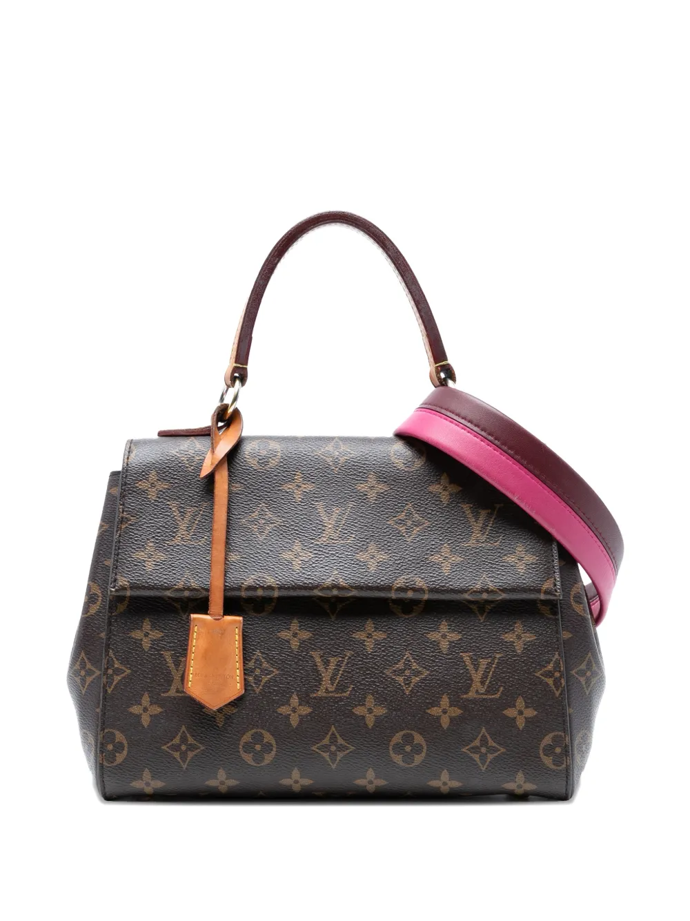 LOUIS VUITTON Pre-owned 2019 Monogram Cluny Bb Satchel In Brown