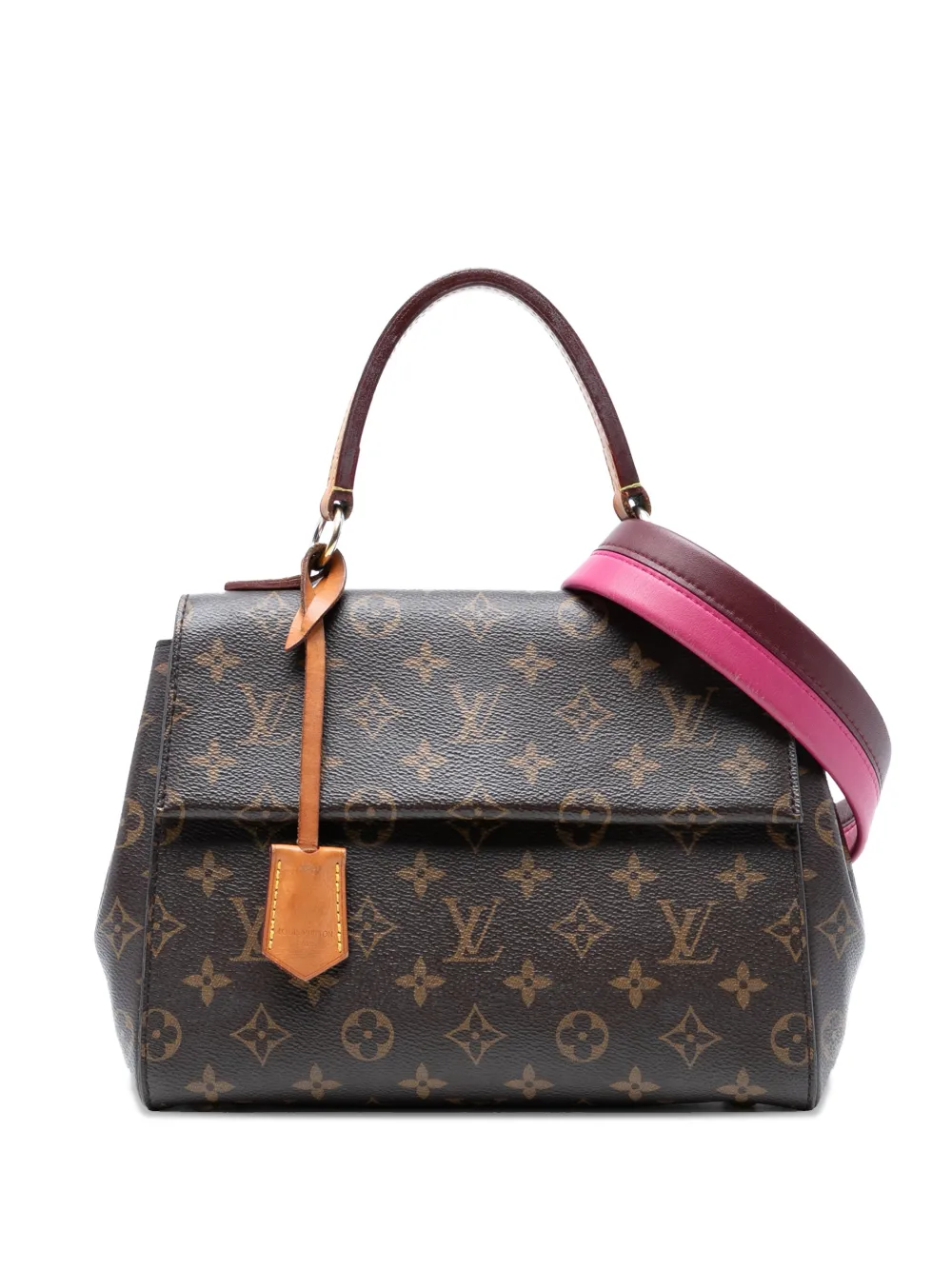 Louis Vuitton Pre-Owned 2019 Monogram Cluny BB satchel | Brown | Image 1