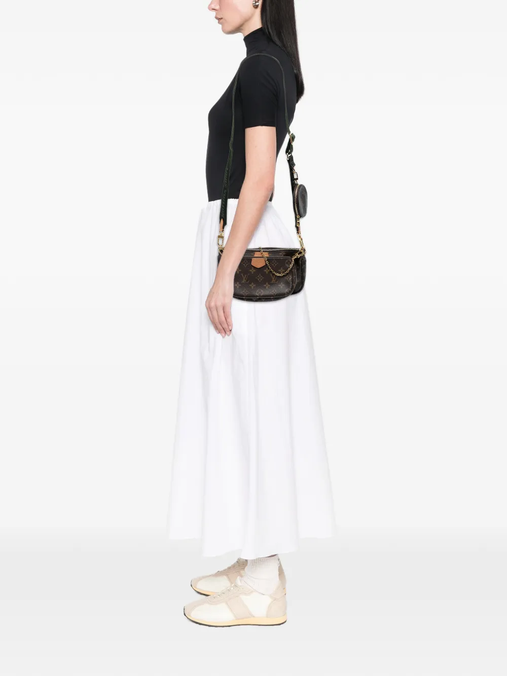 Louis Vuitton Pre-Owned 2020 Monogram Multi Pochette Accessoires satchel - Marrone