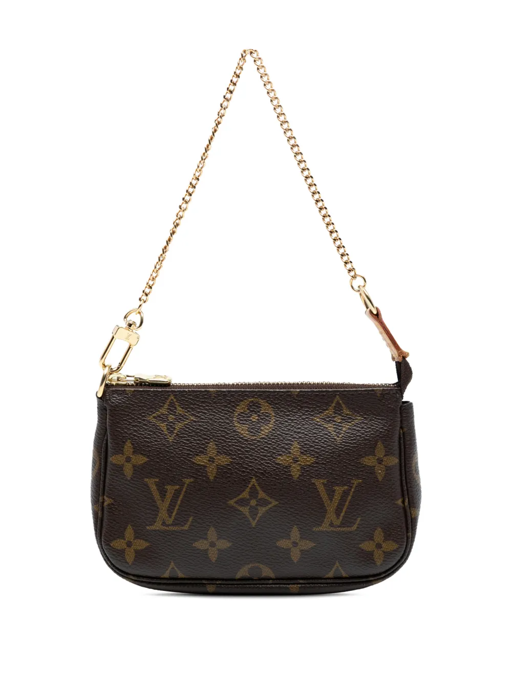 Louis Vuitton Pre-Owned 2004 Monogram Mini Pochette Accessoires handbag - Marrone