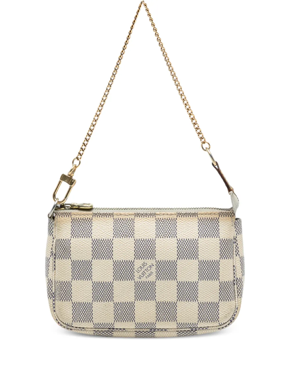 Louis Vuitton Pre-Owned 2006 Damier Azur Mini Pochette Accessoires handbag - Bianco