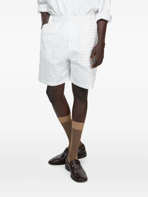 Acne Studios grid shorts