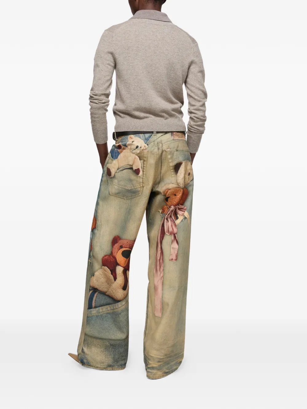  Acne Studios Buttoned Cardigan - Neutrals 