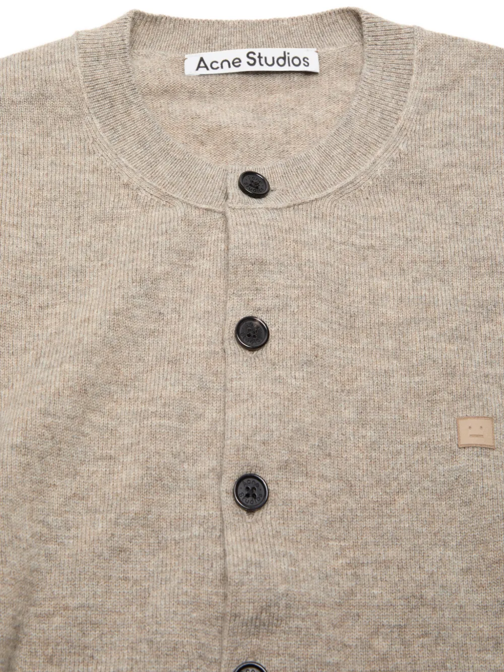 Acne Studios ボタン カーディガン | ニュートラル | FARFETCH JP