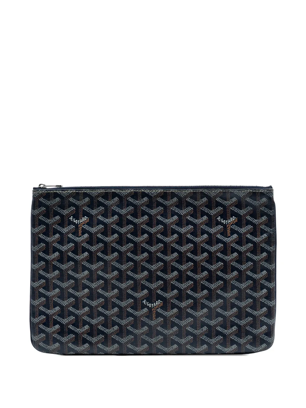GOYARD Pre-owned 2017 Ine Senat Mm Clutch Bag In Blue