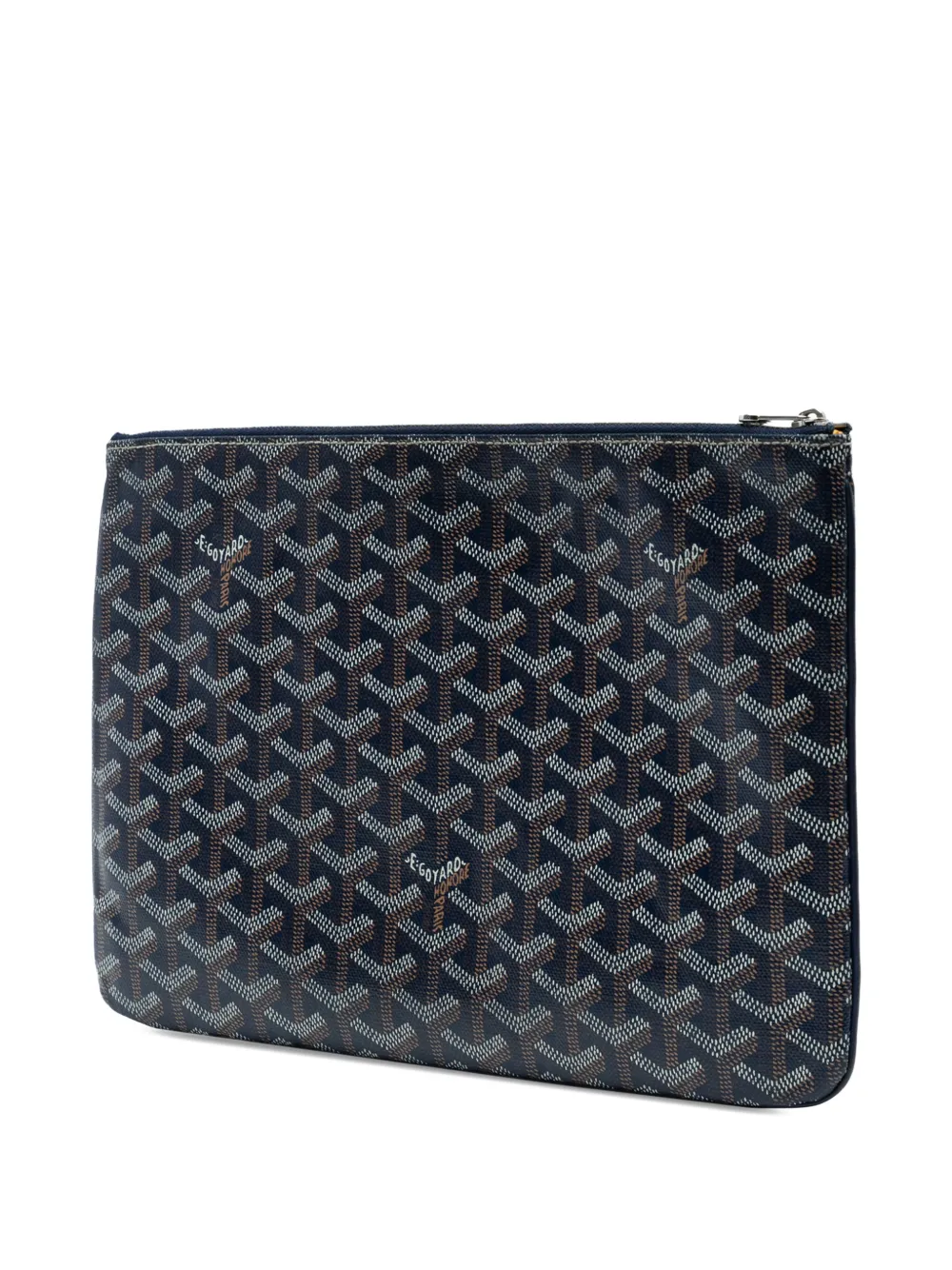 GOYARD Pre-owned 2017 Ine Senat Mm Clutch Bag In Blue
