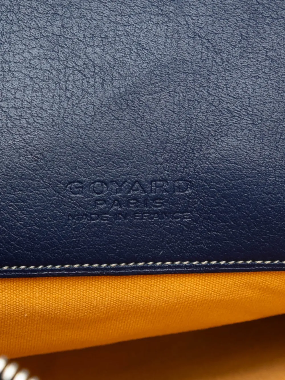 GOYARD Pre-owned 2017 Ine Senat Mm Clutch Bag In Blue