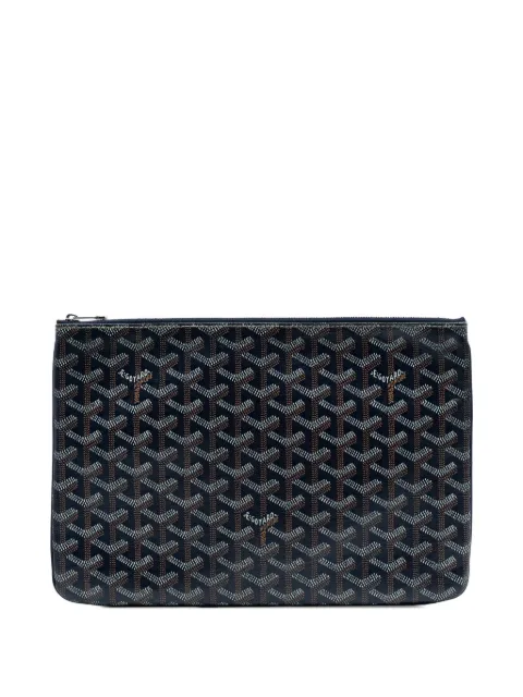 Goyard Pre-Owned 2017 Goyardine Senat MM clutch bag