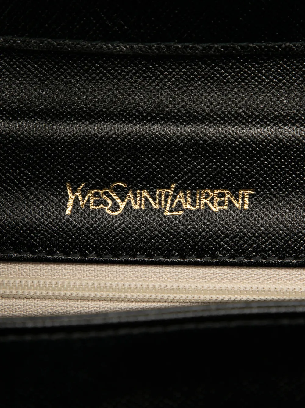 SAINT LAURENT Pre-owned 20th Century Leather Shoulder Bag In Black