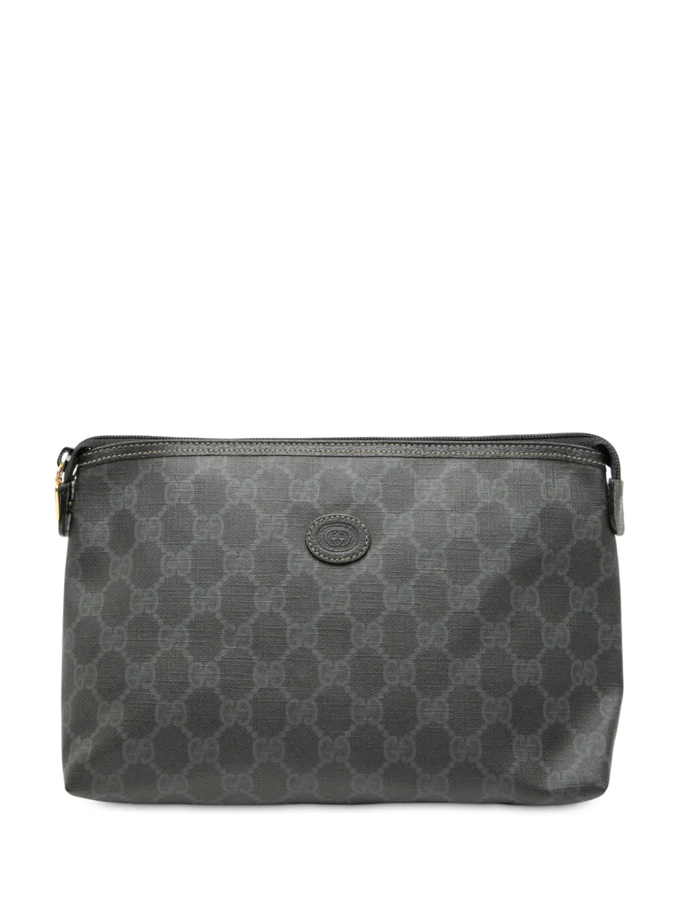 Gucci Pre-Owned cartera GG Supreme siglo XX | negro | Image 1