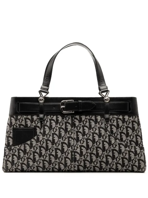 Christian Dior Pre-Owned 2002 Diorissimo Trotter Canvas Jeans Pocket tote bag