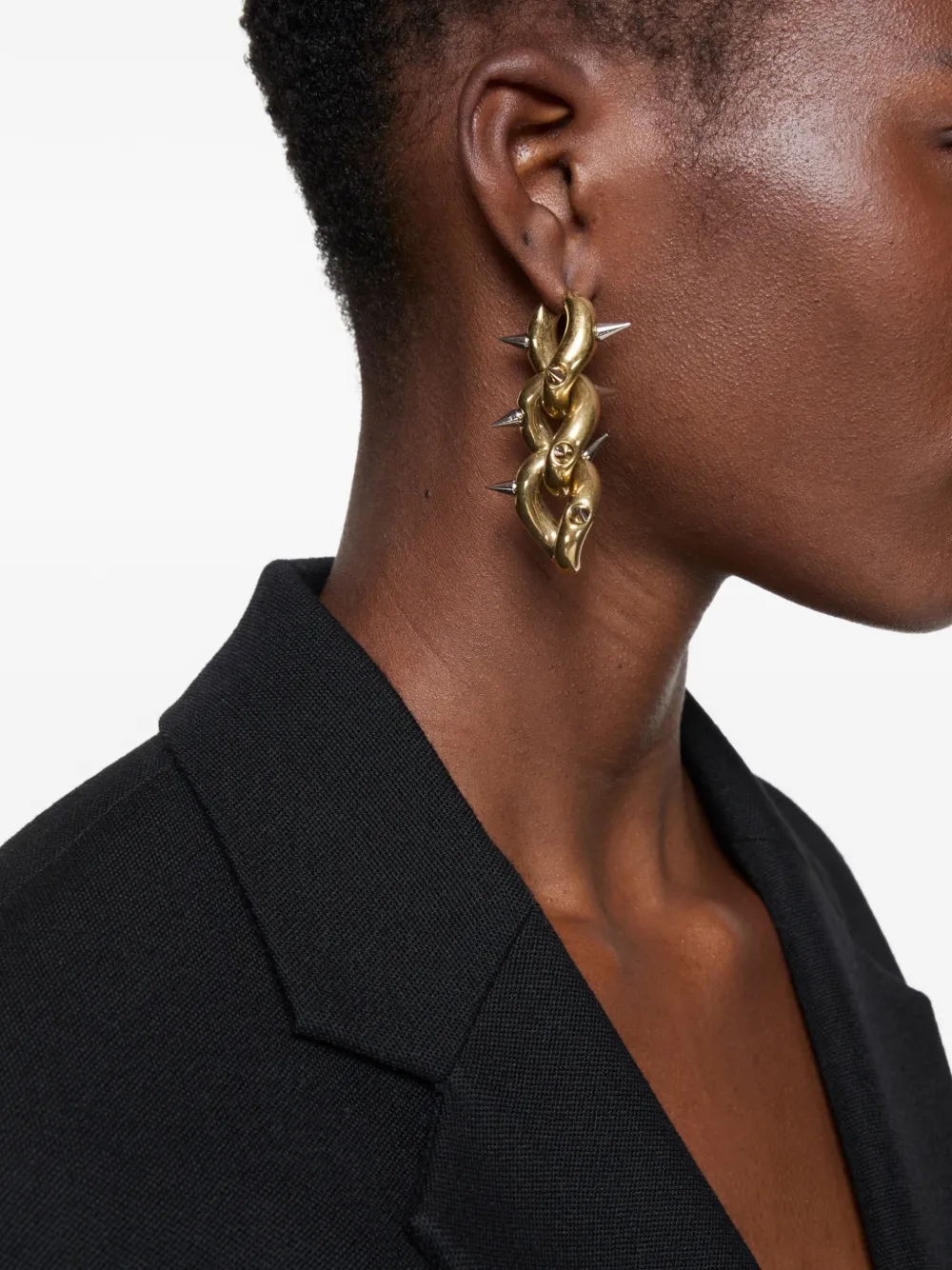 Acne Studios Orecchini a catena - Oro