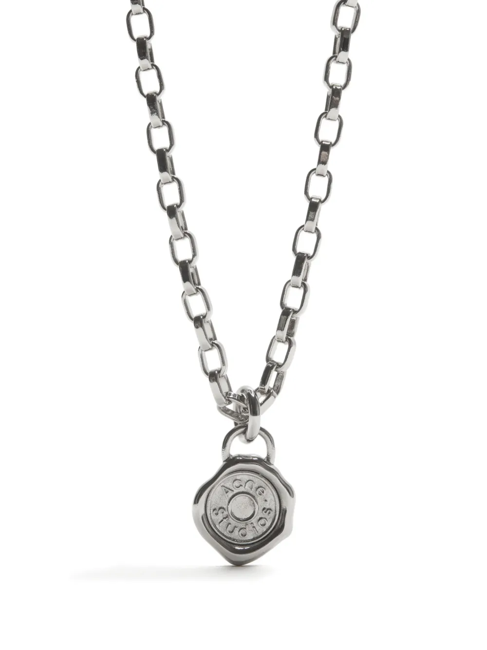 Acne Studios pendant necklace - Zilver