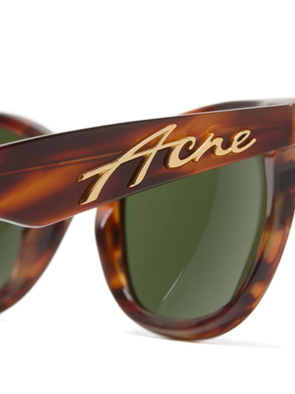 Acne Studios Square-frame Sunglasses In Brown