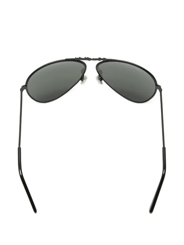 Acne Studios パイロット サングラス | ブラック | FARFETCH JP