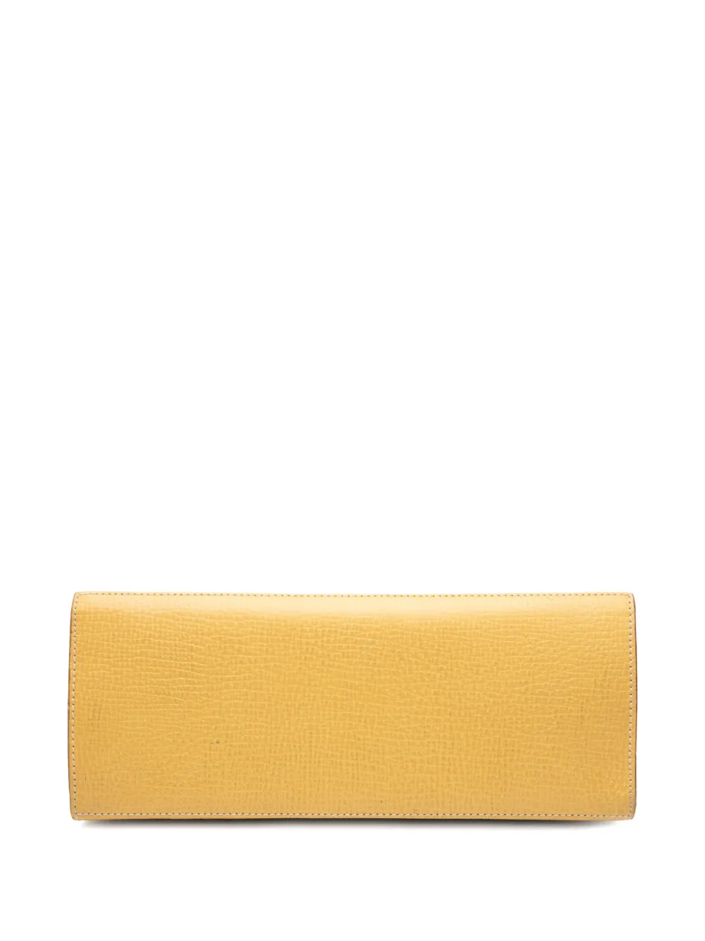 LOEWE Pre-owned 2000-2025 Leather Tote Bag In Yellow