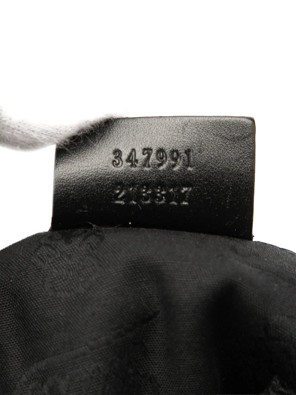 Pre-owned Gucci 2000-2015 Gg Imprime Web Crossbody Bag In Black